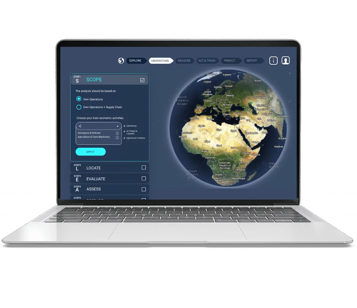 KI-gestützte Klimadaten-Analyse Plattform Screenshot